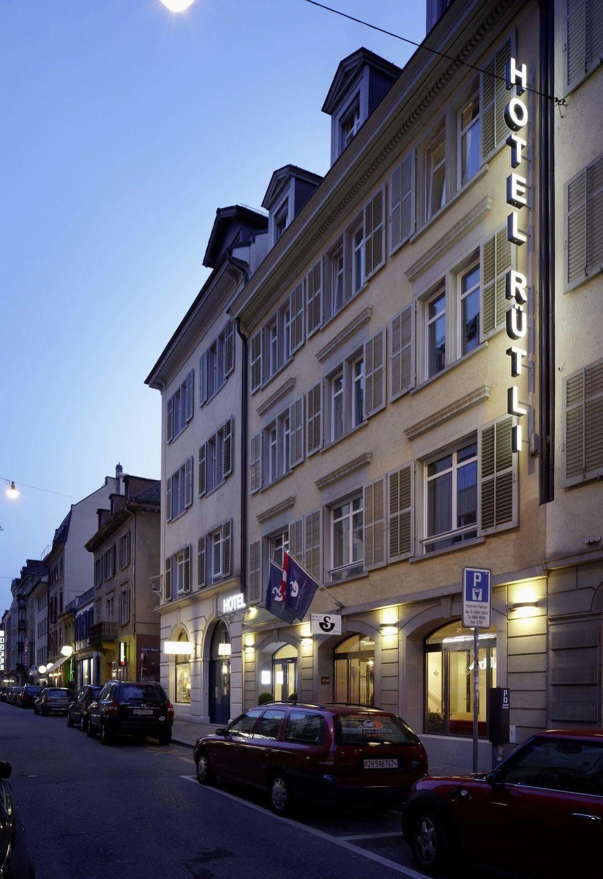 Sorell Hotel Rutli Zürich Kültér fotó